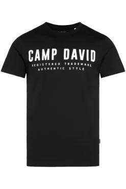 Herren CAMP DAVID & SOCCX Basic Logo T-Shirt