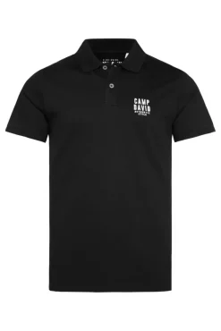 Herren CAMP DAVID & SOCCX Basic Pikee-Polo mit Logo-Stickerei