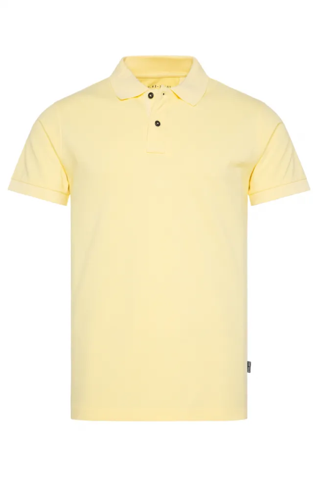 Herren CAMP DAVID & SOCCX Basic Pikee-Polo mit Trikotkragen
