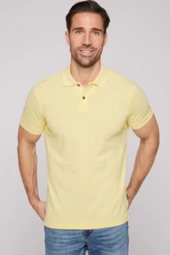 Herren CAMP DAVID & SOCCX Basic Pikee-Polo mit Trikotkragen