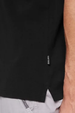 Herren CAMP DAVID & SOCCX Basic Pikee-Polo mit Trikotkragen