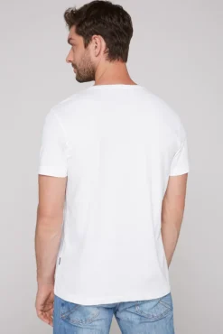 Herren CAMP DAVID & SOCCX Basic T-Shirt Rundhals 2er-Pack