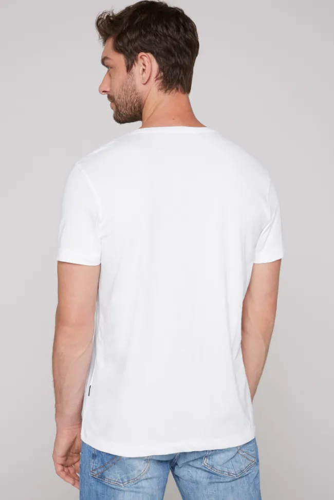 Herren CAMP DAVID & SOCCX Basic T-Shirt Rundhals 2er-Pack