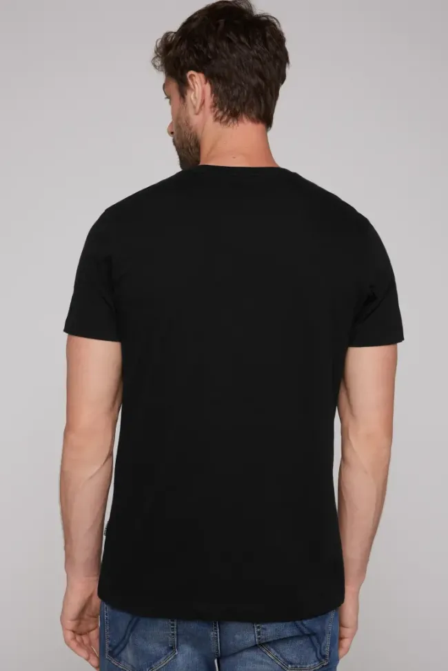 Herren CAMP DAVID & SOCCX Basic T-Shirt Rundhals 2er-Pack