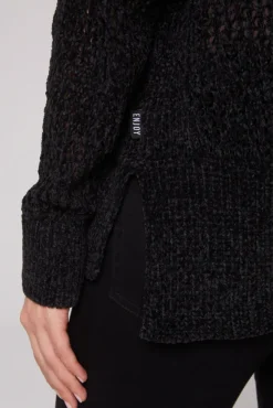 Damen CAMP DAVID & SOCCX Chenille-Cardigan mit Strickmuster