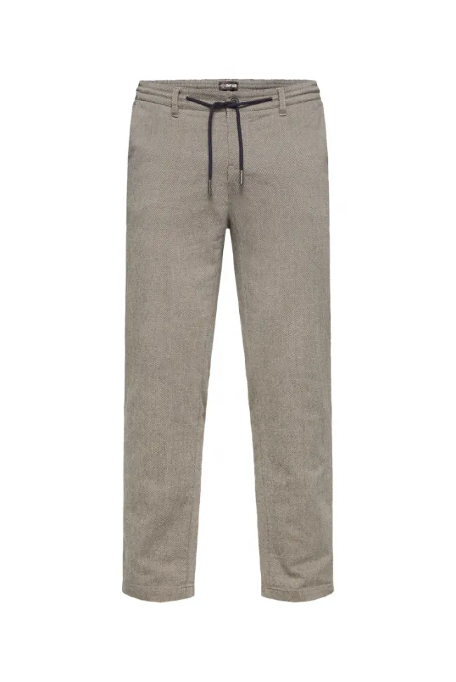 Herren CAMP DAVID & SOCCX Chinohose im Joggers Tapered Fit