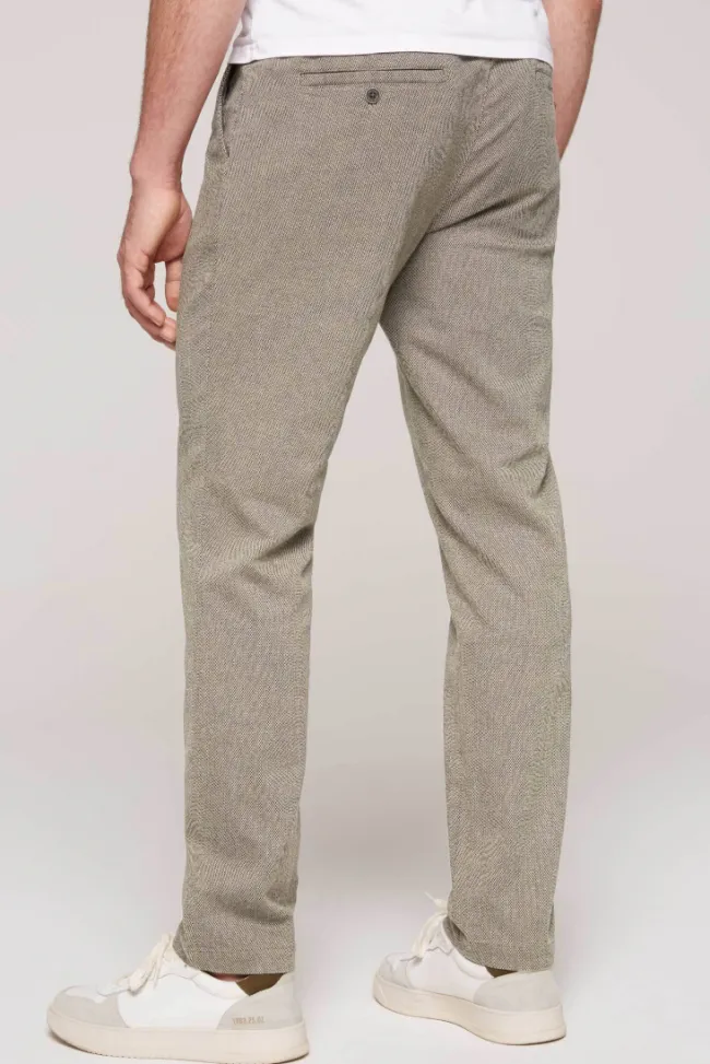 Herren CAMP DAVID & SOCCX Chinohose im Joggers Tapered Fit