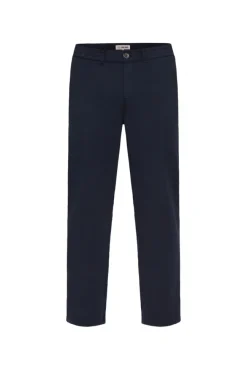 Herren CAMP DAVID & SOCCX Chinohose mit Jogger-Details blue navy