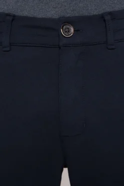 Herren CAMP DAVID & SOCCX Chinohose mit Jogger-Details blue navy