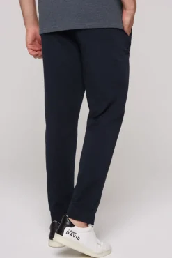 Herren CAMP DAVID & SOCCX Chinohose mit Jogger-Details blue navy