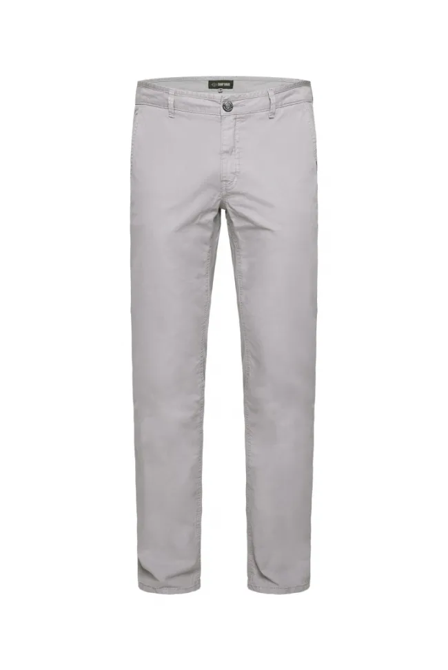 Herren CAMP DAVID & SOCCX Chinohose Stone Washed
