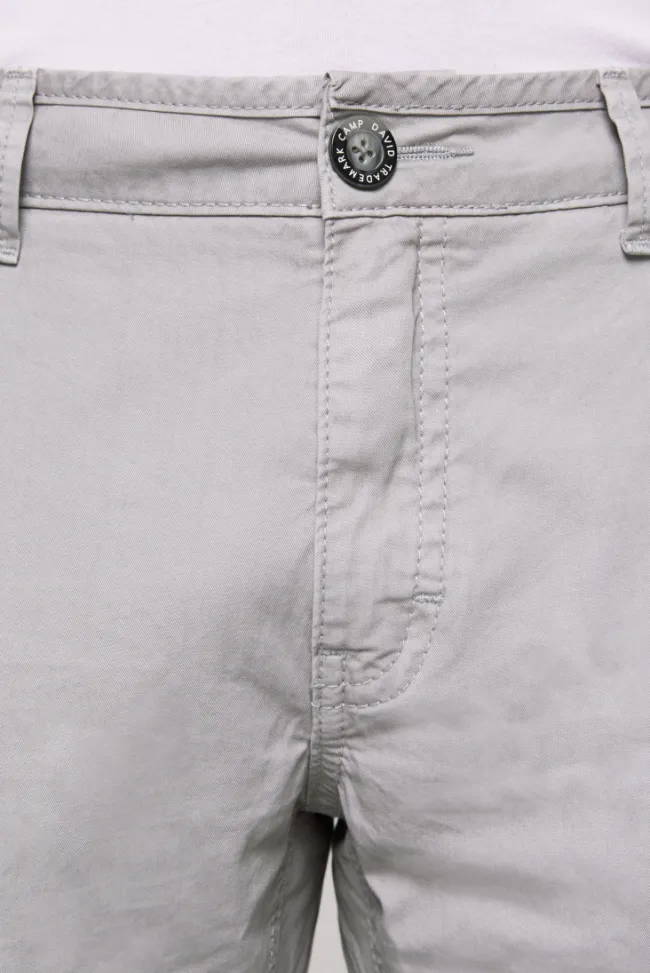 Herren CAMP DAVID & SOCCX Chinohose Stone Washed