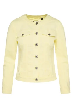 Damen CAMP DAVID & SOCCX Coloured Jeansjacke JE:SSY faded yellow