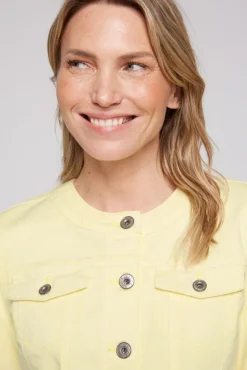 Damen CAMP DAVID & SOCCX Coloured Jeansjacke JE:SSY faded yellow