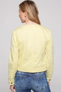 Damen CAMP DAVID & SOCCX Coloured Jeansjacke JE:SSY faded yellow