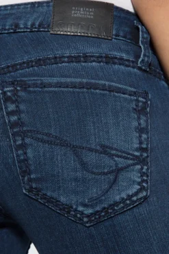 Damen CAMP DAVID & SOCCX Denim KA:RA Slim Fit blue black vintage