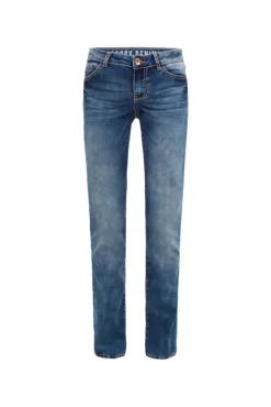 Damen CAMP DAVID & SOCCX Denim RO:MY Regular Fit dark stone used