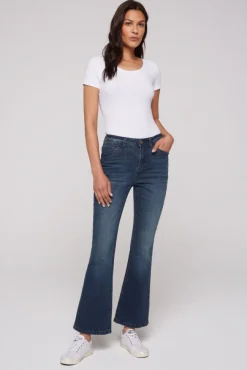 Damen CAMP DAVID & SOCCX Flared Jeans PA:LA Regular Fit deep sea
