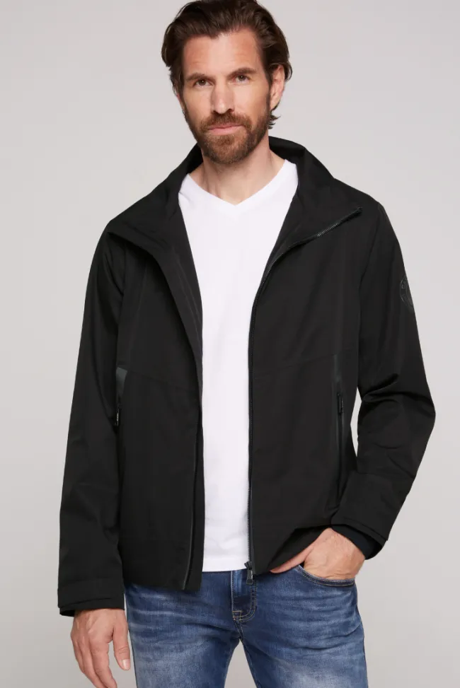 Herren CAMP DAVID & SOCCX Funktionsjacke mit Kapuze und Tapes