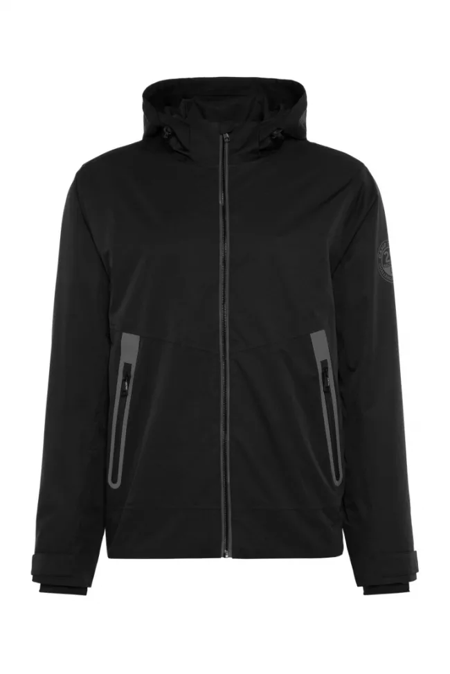Herren CAMP DAVID & SOCCX Funktionsjacke mit Kapuze und Tapes