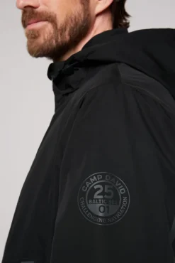 Herren CAMP DAVID & SOCCX Funktionsjacke mit Kapuze und Tapes