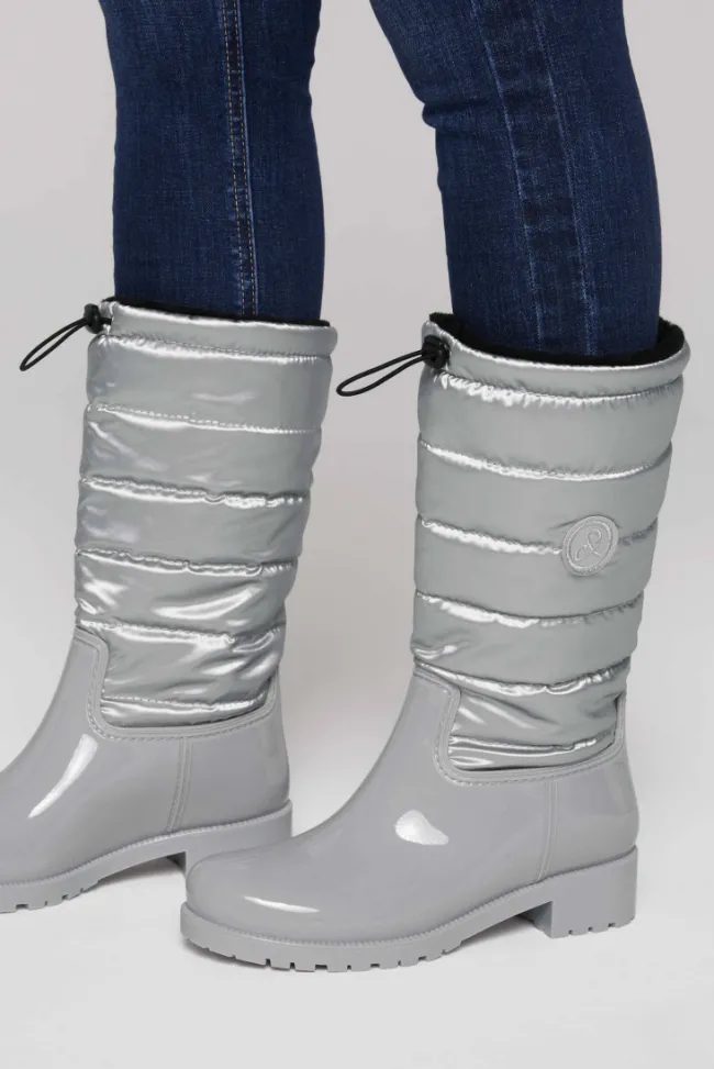 Damen CAMP DAVID & SOCCX Gefütteter Gummistiefel mit Steppschaft