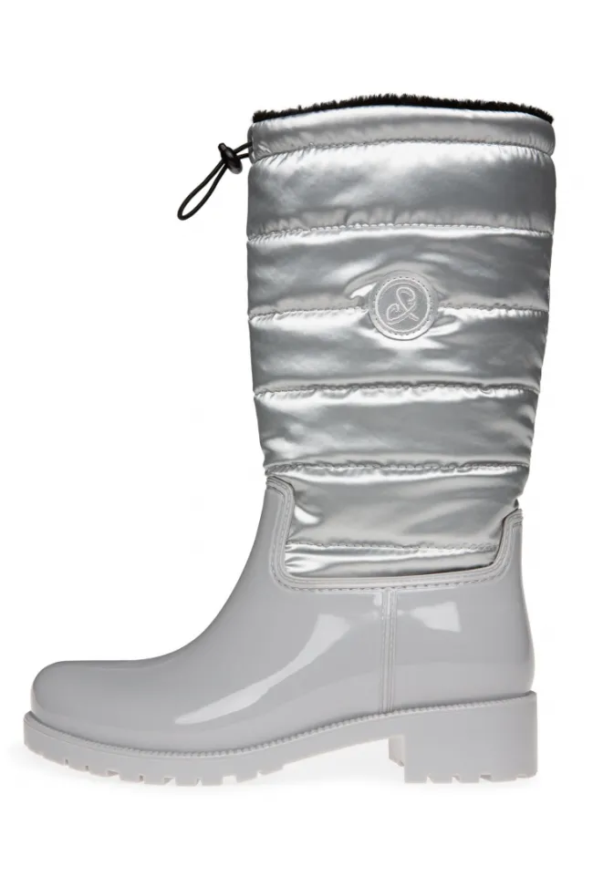 Damen CAMP DAVID & SOCCX Gefütteter Gummistiefel mit Steppschaft