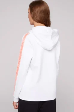 Damen CAMP DAVID & SOCCX Hoodie aus Interlock mit Artwork und Tapes
