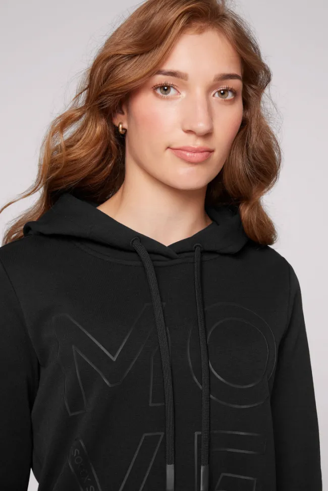 Damen CAMP DAVID & SOCCX Hoodie aus Interlock mit Artwork und Tapes