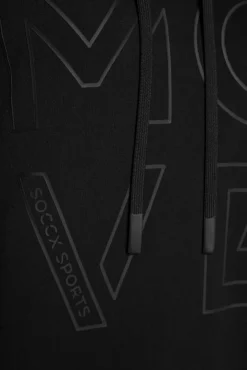 Damen CAMP DAVID & SOCCX Hoodie aus Interlock mit Artwork und Tapes