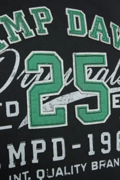 Herren CAMP DAVID & SOCCX Hoodie mit Artwork im Retro-Style
