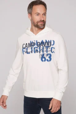 Herren CAMP DAVID & SOCCX Hoodie mit Spray-Effekt-Artwork