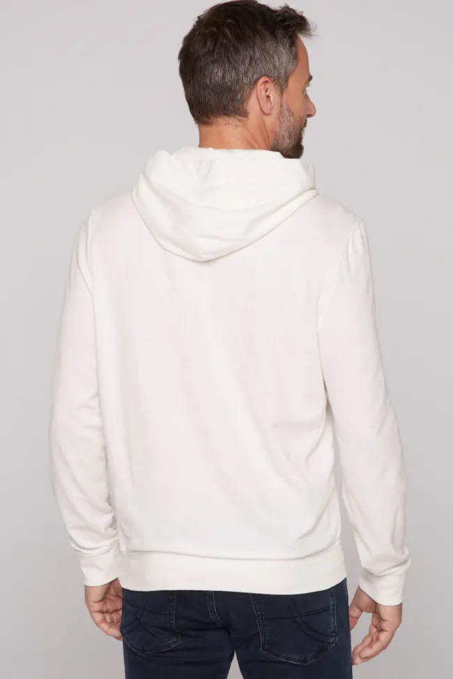 Herren CAMP DAVID & SOCCX Hoodie mit Spray-Effekt-Artwork