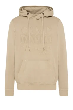 Herren CAMP DAVID & SOCCX Hoodie mit tonigem Logo Artwork