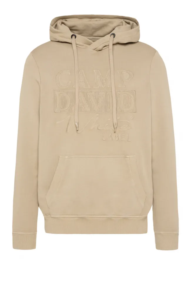 Herren CAMP DAVID & SOCCX Hoodie mit tonigem Logo Artwork