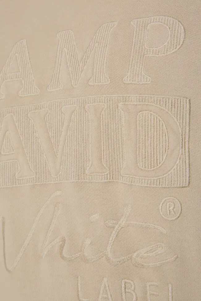 Herren CAMP DAVID & SOCCX Hoodie mit tonigem Logo Artwork