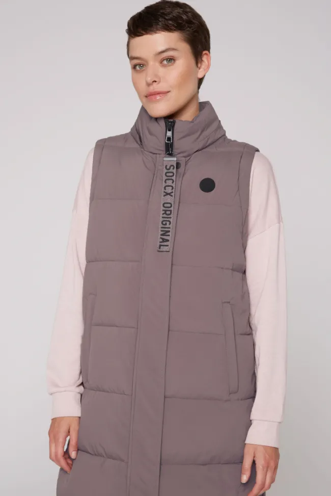 Damen CAMP DAVID & SOCCX 2-in-1 Puffer Coat und Weste