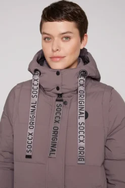 Damen CAMP DAVID & SOCCX 2-in-1 Puffer Coat und Weste