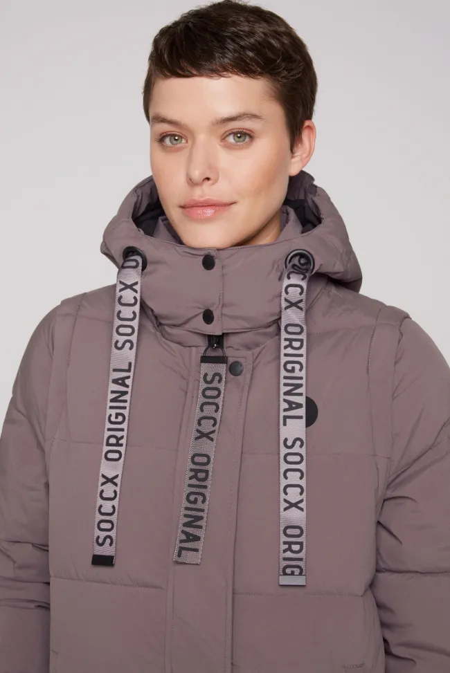 Damen CAMP DAVID & SOCCX 2-in-1 Puffer Coat und Weste