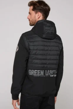 Herren CAMP DAVID & SOCCX 2-in-1  Softshelljacke mit abtrennbaren Ärmeln /