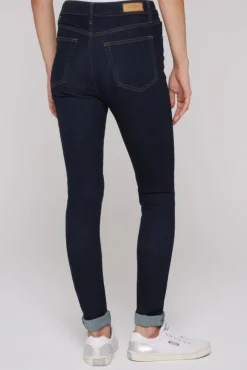 Damen CAMP DAVID & SOCCX Jeans AL:ICE Slim Fit dark blue