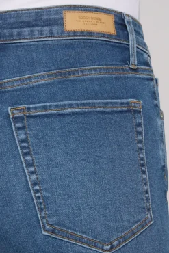 Damen CAMP DAVID & SOCCX Jeans AL:ICE Slim Fit mid blue
