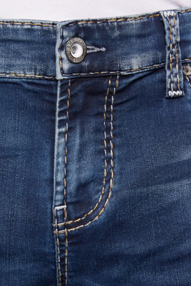 Herren CAMP DAVID & SOCCX Jeans BR:AD Regular Fit authentic blue
