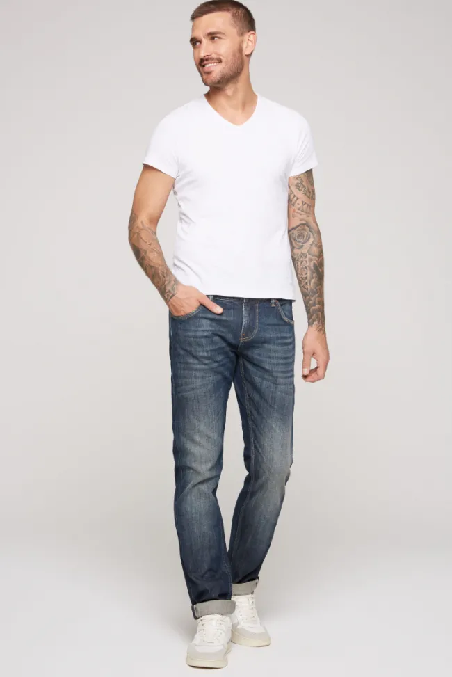 Herren CAMP DAVID & SOCCX Jeans BR:AD Regular Fit dark vintage