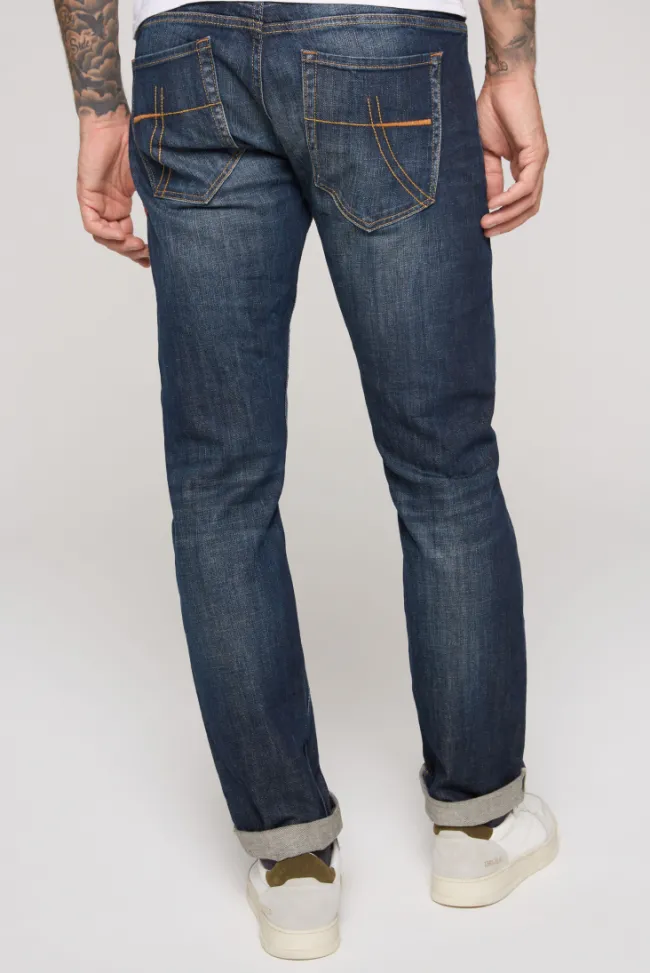 Herren CAMP DAVID & SOCCX Jeans BR:AD Regular Fit dark vintage