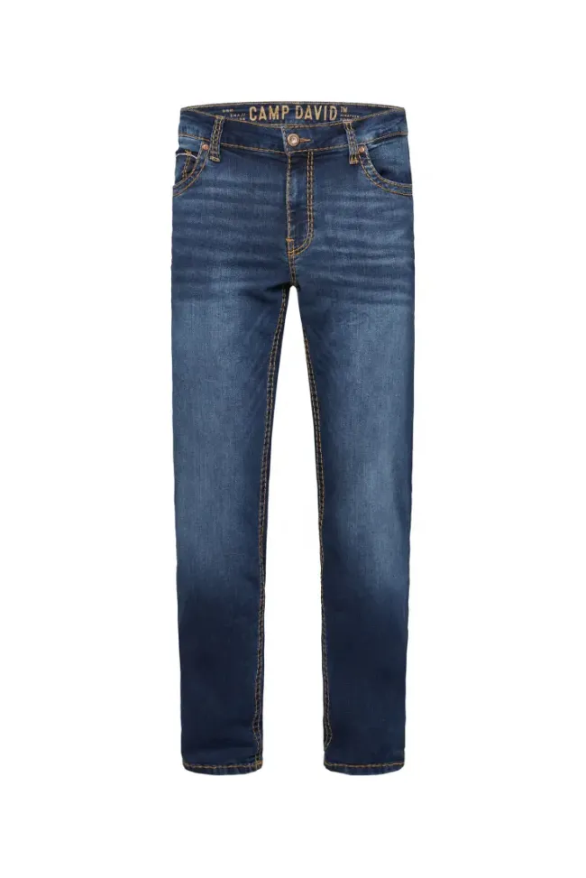 Herren CAMP DAVID & SOCCX Jeans CO:NO Comfort Fit blue used