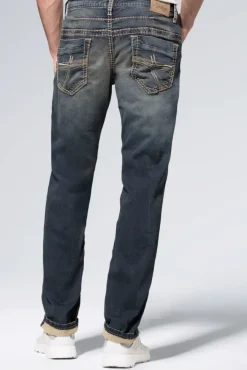 Herren CAMP DAVID & SOCCX Jeans CO:NO Comfort Fit blue black jogg