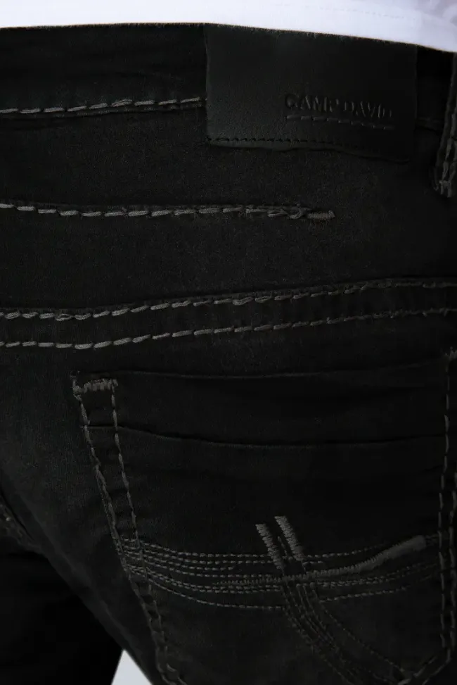 Herren CAMP DAVID & SOCCX Jeans CO:NO Comfort Fit black used