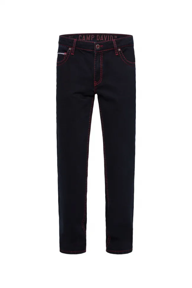 Herren CAMP DAVID & SOCCX Jeans CO:NO Comfort Fit deep blue black