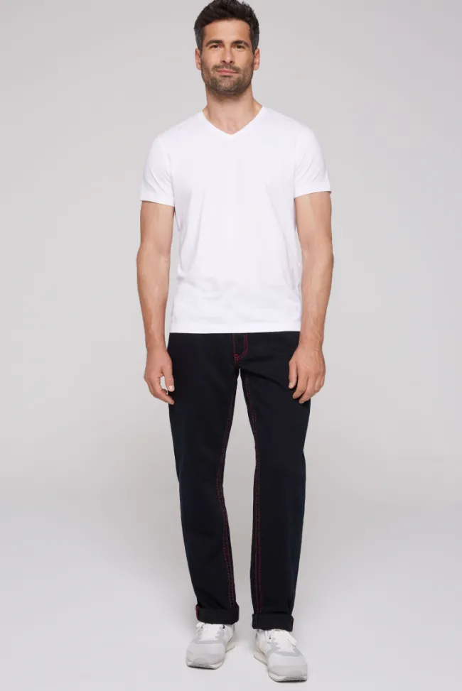 Herren CAMP DAVID & SOCCX Jeans CO:NO Comfort Fit deep blue black